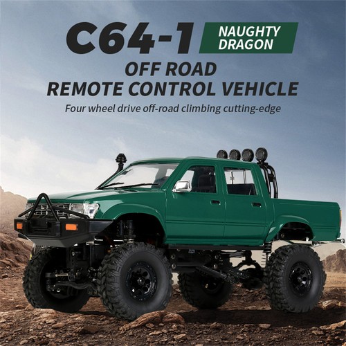 WPL C64-1 1/16 2.4G 260 Motor Full Scale 4WD Climbing RC Car Kids Toys Gift - Picture 5 of 14