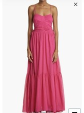 NWT Isabel Marant Etoile Giana Tiered Cotton Maxi Dress Size 2