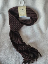 Britt's Knits Pull-through Knit Scarf