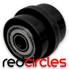 BLACK 8mm RIDGED PIT DIRT BIKE DRIVE CHAIN ROLLER GUIDE 140cc - 160cc PITBIKE