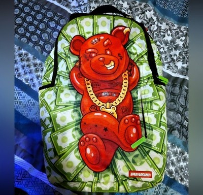 Rare Sprayground Diablo Money Dreams Backpack, a limited edition NWOT SPRAYGROUND DIABLO MONEY PLUCKING LIMITED EDITION BACKPACK  main image 2