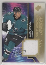 2020-21 SPx Rookie Jersey Gold Spectrum 13/99 Maxim Letunov #RJ-ML 0a48