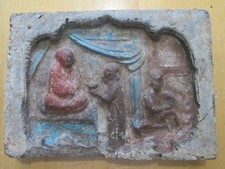 ANTIQUE Chinese Terra Cotta Temple Tile
