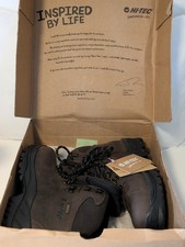 Hi-Tec Ravine WP Men's Waterproof Hiking Boots Brown Leather UK 7 EU 41 NWT