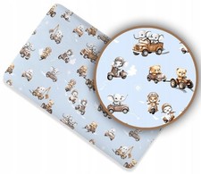 100% Cotton Fitted Cot Sheet 180x90cm