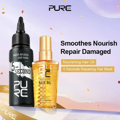 PURC Smoothing Argan Oil Amino Acids Hair Oil Keratin Hair Mask Hair Treatment