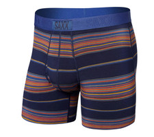 Saxx Men Vibe Super Soft Boxer Brief Horizon Stripe Size L