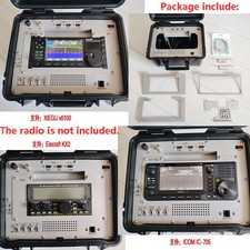 3 IN 1 Waterproof Radio Box for XIEGU X6100/Elecraft KX2 and for ICOM IC-705