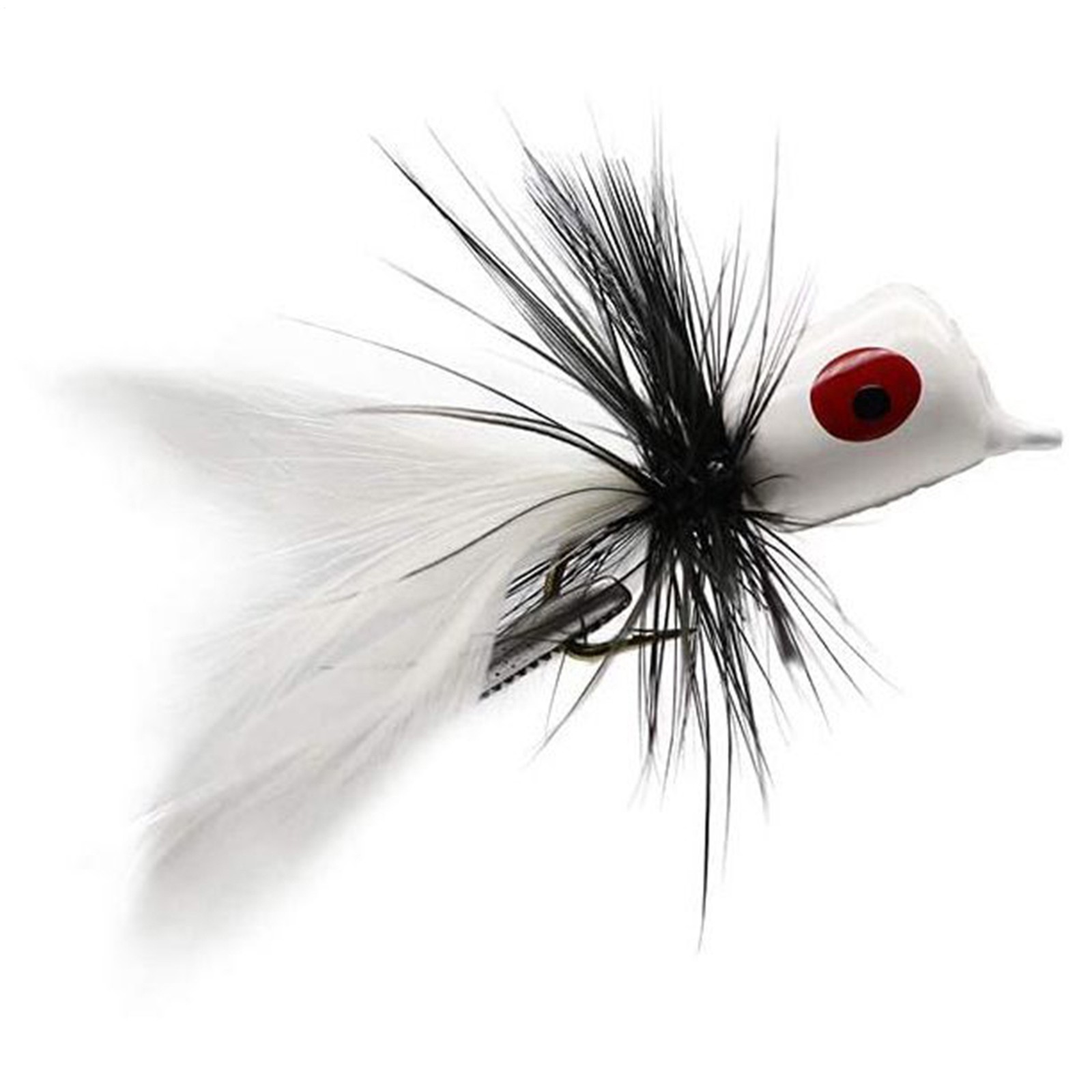 Fly Fishing Poppers, Topwater Fishing Lures Bass Crappie Bluegill Sunfish - Image 8