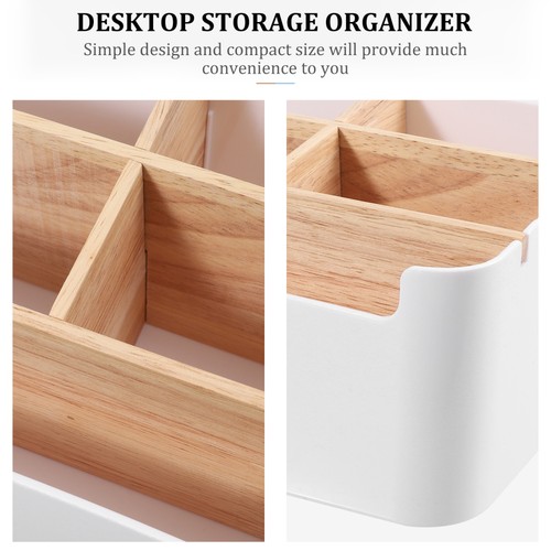 Desktop Storage Box Multifunctional Stationery Office Phone Organizer - Picture 12 of 12