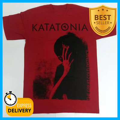 Katatonia The Great Cold Distance Band Album Red T-Shirt