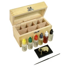 Precious Metal Testing Kit - with Box and Tools  - KIT-1350