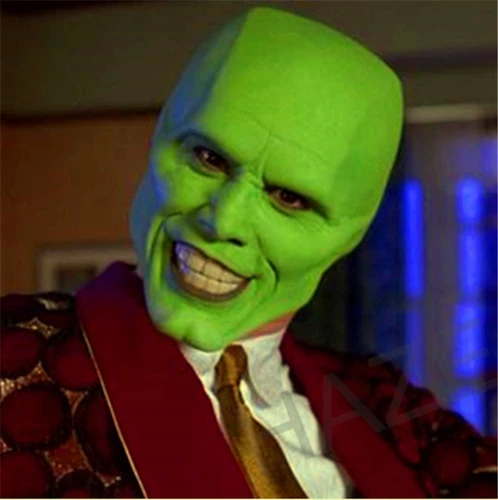 Movie The Mask Jim Carrey Costume Cosplay Mask Men's Suits Stanley Ipkiss Outfit - Picture 86 of 89