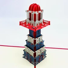 4 for $12.99 Mix & Match 3D Pop Up Greeting Card Birthday Thankyou Light House