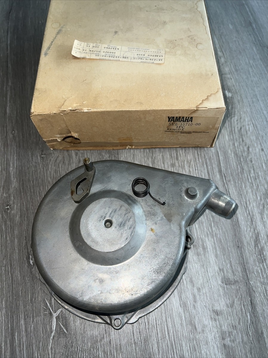 NOS OEM YAMAHA TRI-MOTO PULL STARTER CASE SPRING YT 125 175