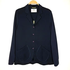 Wildfang x Kardo Women's Size Large Navy Blue Cotton Blazer