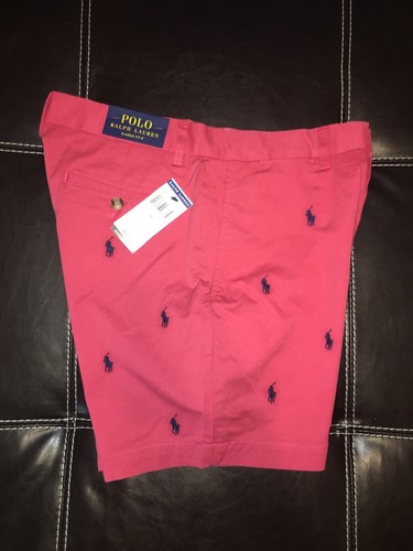Polo Ralph Lauren Nantucket Multi Pony bestickt Shorts klassisch 6" Größe 30 - Bild 4 von 6