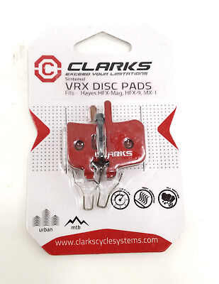 Clarks Organic Disc Brake Pads for Hayes Prime 
