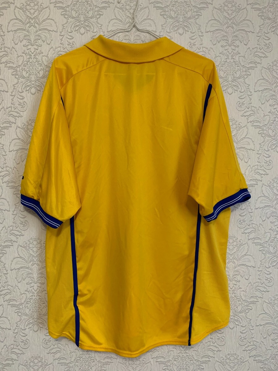 Rare LEEDS UNITED 2000 2002 STRONGBOW Vintage NIKE AWAY Rare LEEDS UNITED 2000 2002 STRONGBOW Vintage NIKE AWAY