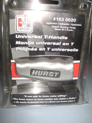 HURST UNIVERSAL T-HANDLE #153 0020 Sure Grip Shifter Handle NEW IN PACKAGE