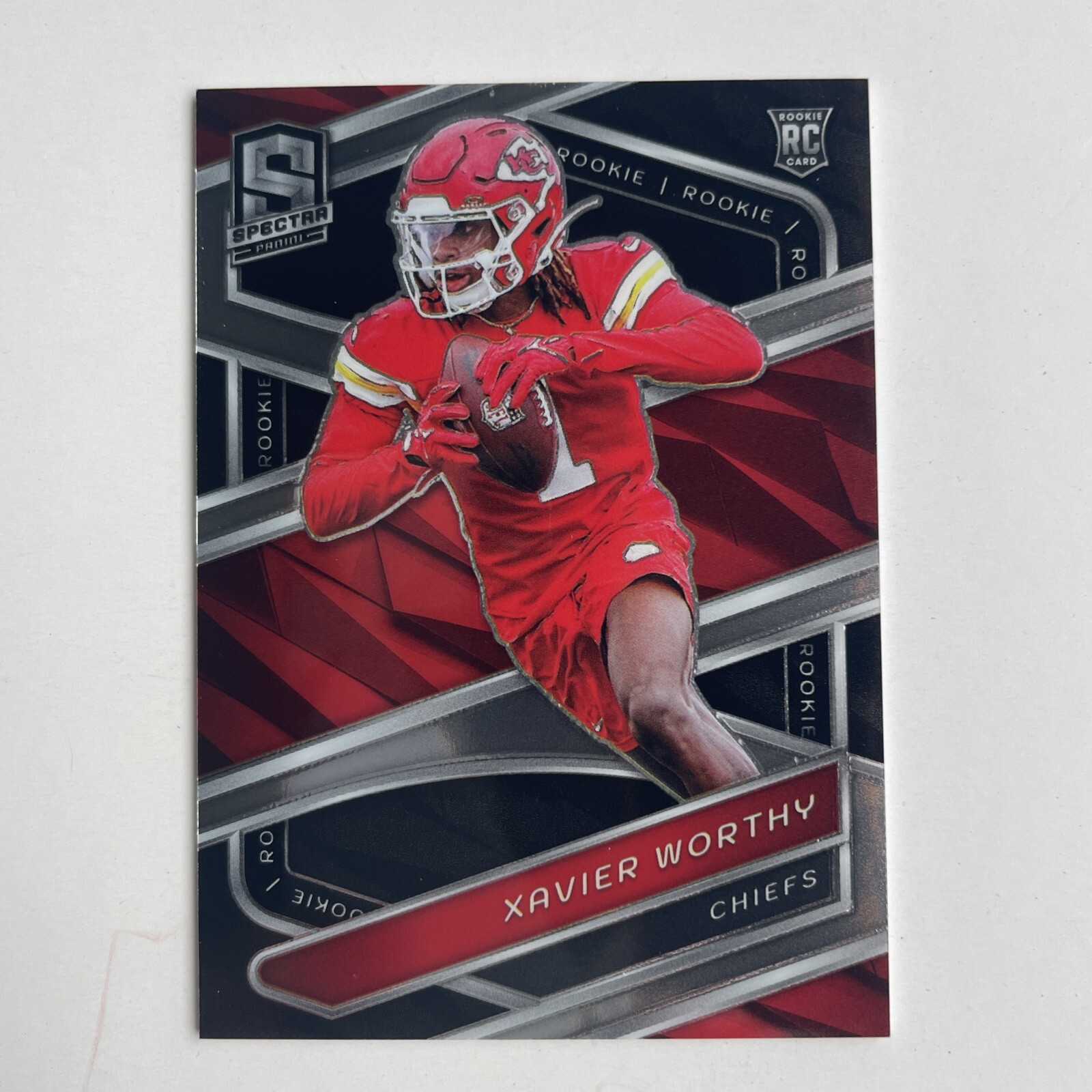 XAVIER WORTHY 2024 Panini Spectra #117 RC ROOKIE CHIEFS
