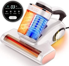 Bed Vacuum Cleaner with Dust Sensor, Mattress Vacuum Cleaner with UV & Ultrasoni