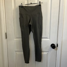 NWT Member's Mark Ladies Everyday High Rise Ankle Legging Size Small Gray