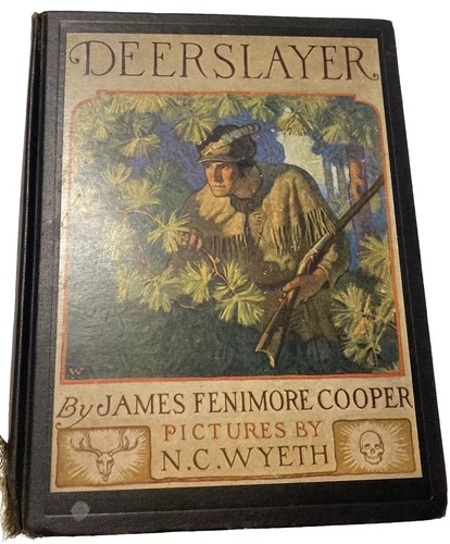 The Deerslayer 1st Ed. James Fenimore Cooper- N.C.Wyeth Illus. 1925 B46