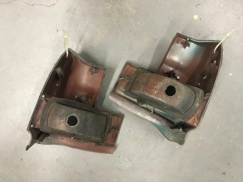 Оригинальные концы четверти панели 1965 LH & RH Tempest (также подходит для GTO и Lemans) - Изображение 4 из 4