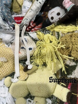 Supreme Mike Kelley More Love Hours, All Over Print Hoodie Size XL
