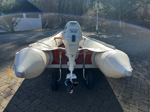 Schlauchboot Suzumar mit Johnson-Motor gebraucht, TOP -Zustand - Bild 10 von 13
