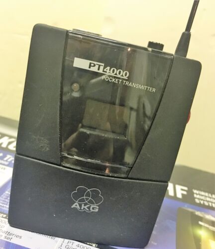AKG PT 4000 Pocket Transmitter 835-861 MHZ - Afbeelding 1 van 3