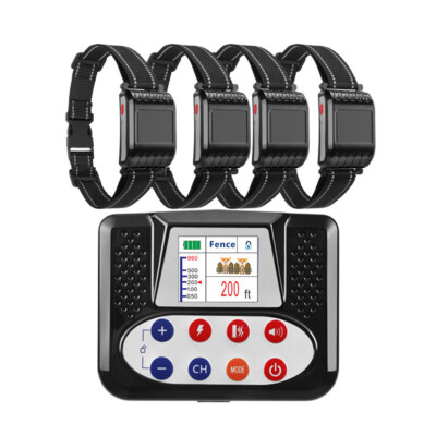 Waterproof Wireless Electric Collars Dog Fence Pet Containment for 1/2/3/4 Dogs