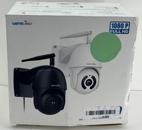 WansView Wireless Pan and Tilt Outdoor Camera W9