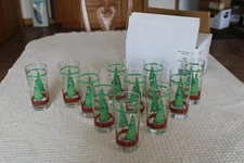 Heritage Mint LTD Libbey Christmas Mingles Straight Beverage Tumblers Set Of 11