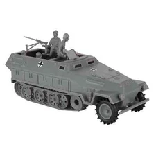 BMC CTS  WW2 German Hanomag Halftrack Classic Toy Soldier Plastic Armor Vehicle