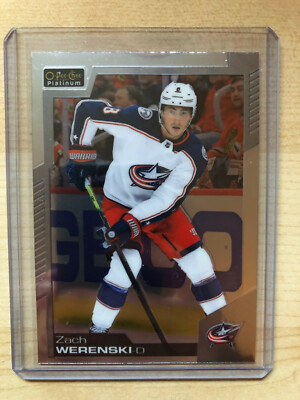 2020-21 O-Pee-Chee Platinum #103 Zach Werenski - Columbus Blue Jackets