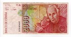 ✔ Spain 2000 Pesetas 1992 bank note Combined Shipping "José Celestino Mutis"