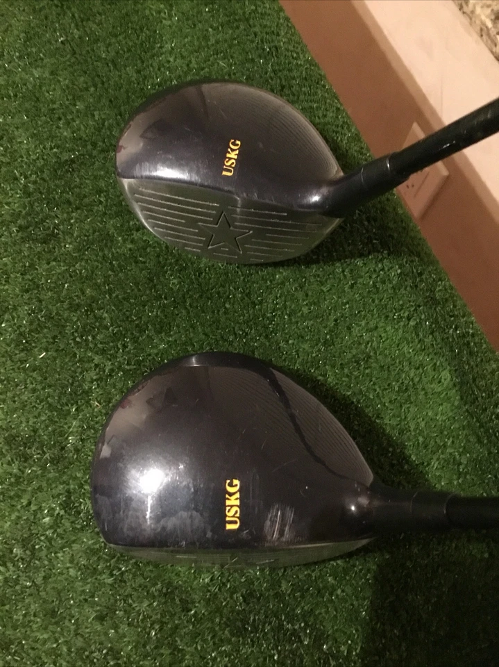 USKG Tungsten Stainless Steel 17-4 3-5 Woods Set Juniors Graphite Shafts - Image 3 of 4