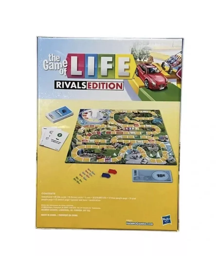 The Game of Life Rivals Edition Board Game