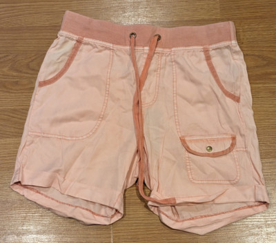 NWT XCVI Women's Pink Shorts Rolled-Cuffs - S