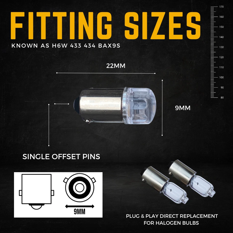 For Bmw 3 Series F31 F30 F34 Led Xenon White Upgrade Side Light Bulbs 12v - Image 3 of 4