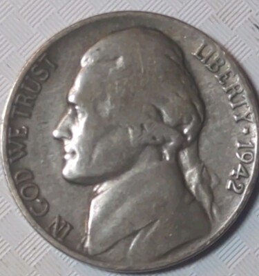 コレクション U.S. 1942 S 1942 S Jefferson War Nickel Rim And Letter Errors | eBay