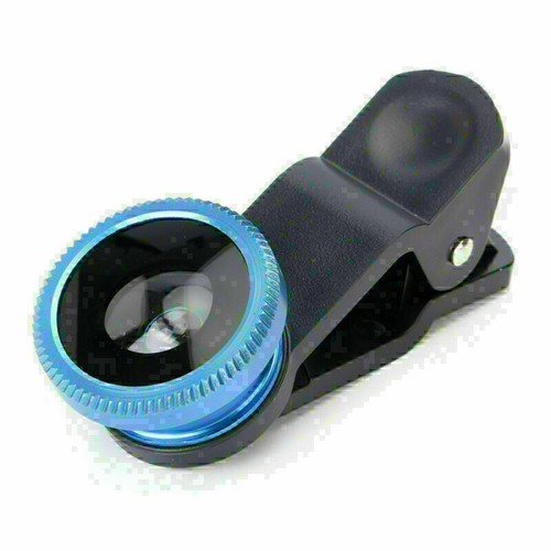 Universal 3In1 Clip-on Camera Lens FishEye Wide Angle Macro For Mobile Phone - Photo 17 sur 19