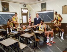 EH147 Magic Johnson Kareem Abdul Jabber Cooper Rambis 8x10 11x14 16x20 Photo