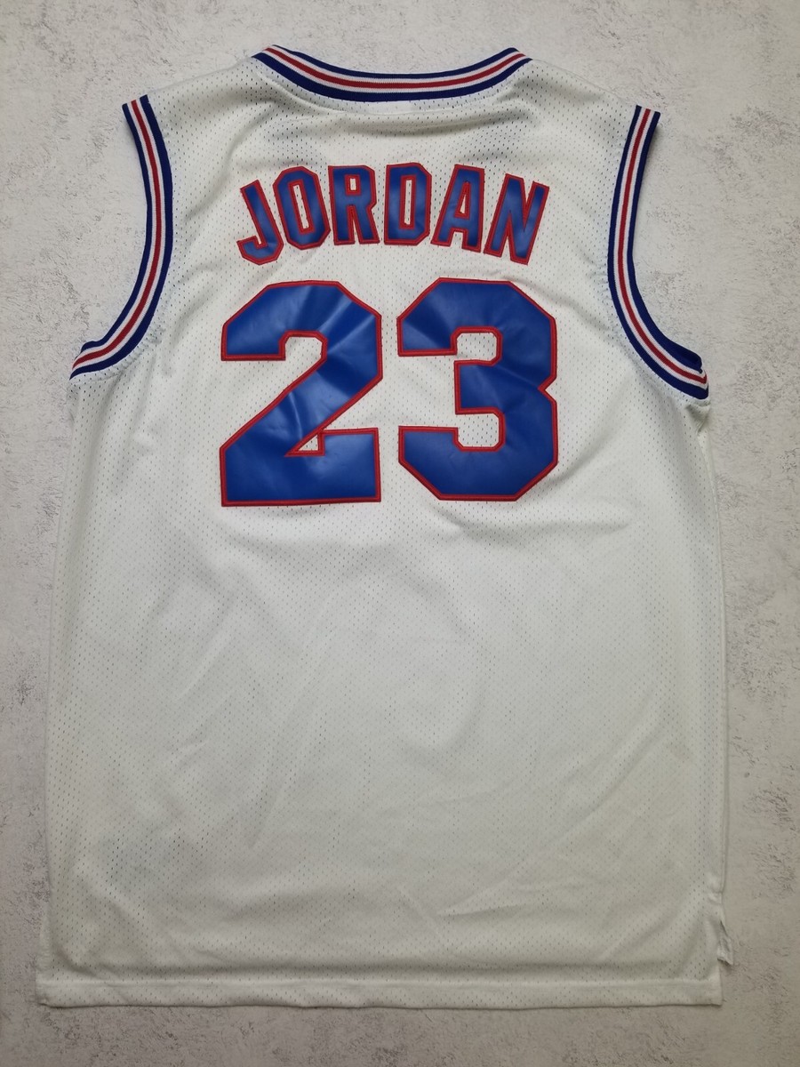 Michael Jordan 23 Tune Squad Champion Jersey Mens Size L Tank Top