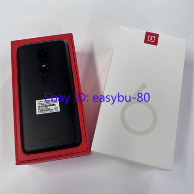 OnePlus 6 Dual SIM 64GB/128GB ROM Octa-core Android 6.28'' 4G New seal Smartphone