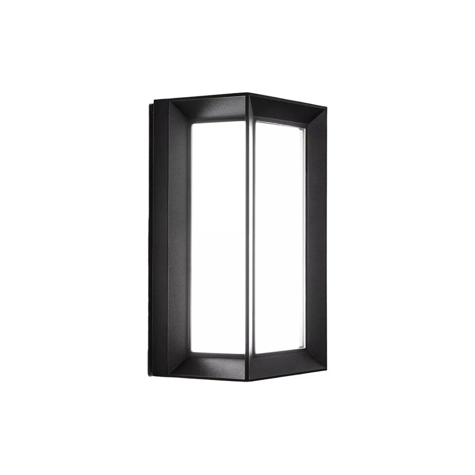 LED Außenleuchte mit Bewegungsmelder Wandleuchte Anthrazit Sensor Außenlampe - Bild 4 von 4