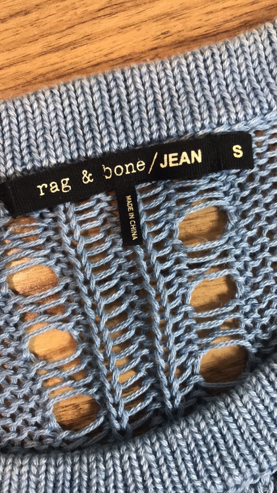 ✨Rag & Bone✨ Loose/Open Knit Sweater Size Small E… - image 4