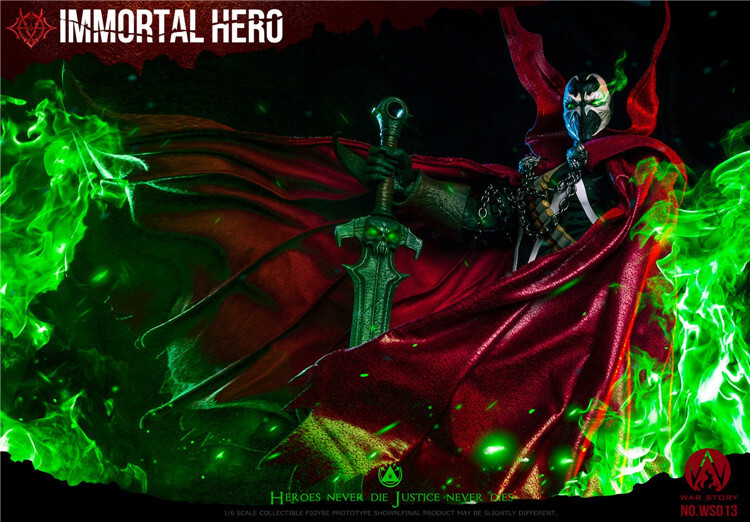 War Story IMMORTAL HERO スポーン１/６ フィギュア War Story 1/6 - Immortal Hero (spawn) · Fairway Hobbies